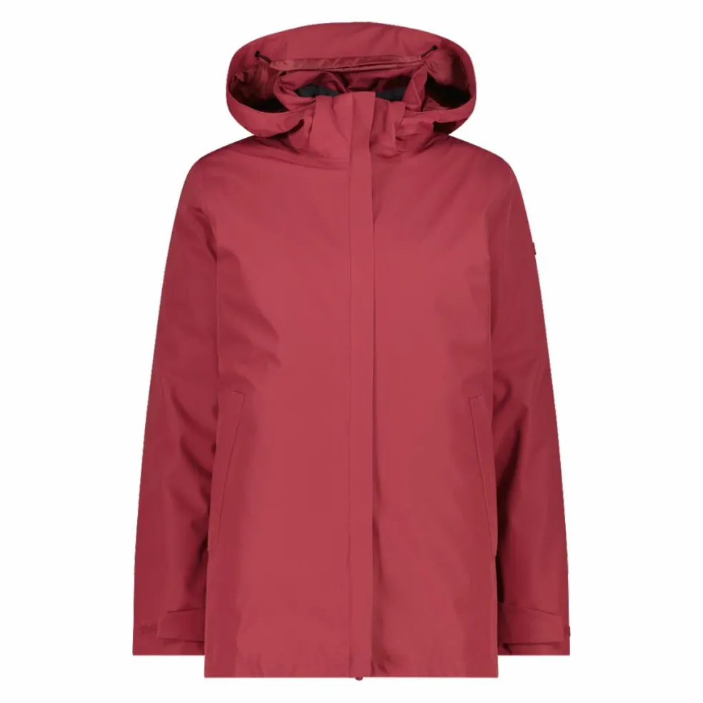 Damenjacke mit abnehmbarer Kapuze und Innenseite