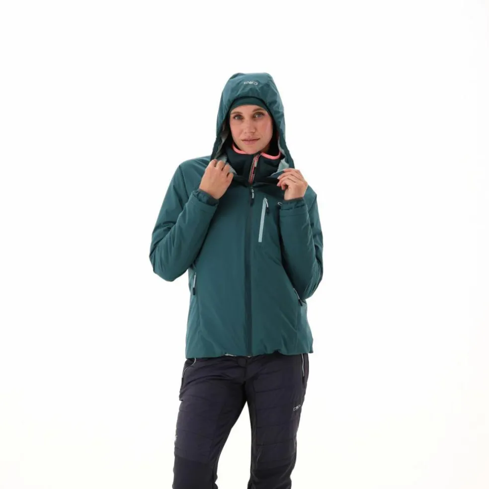 Damenjacke mit Kapuze und HighLoft-Wattierung