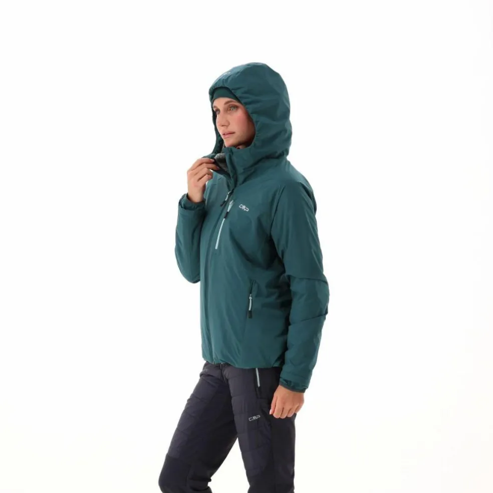 Damenjacke mit Kapuze und HighLoft-Wattierung