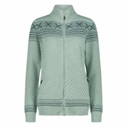 Damenjacke mit Reißverschluss aus Wooltech