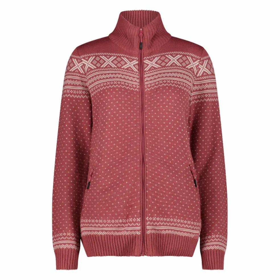 Damenjacke mit Reißverschluss aus Wooltech