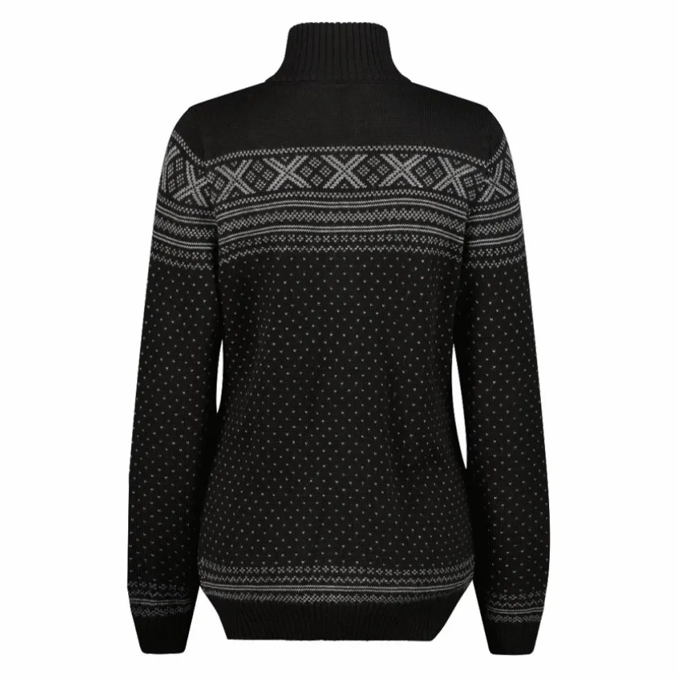 Damenjacke mit Reißverschluss aus Wooltech