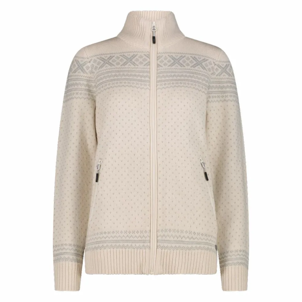 Damenjacke mit Reißverschluss aus Wooltech