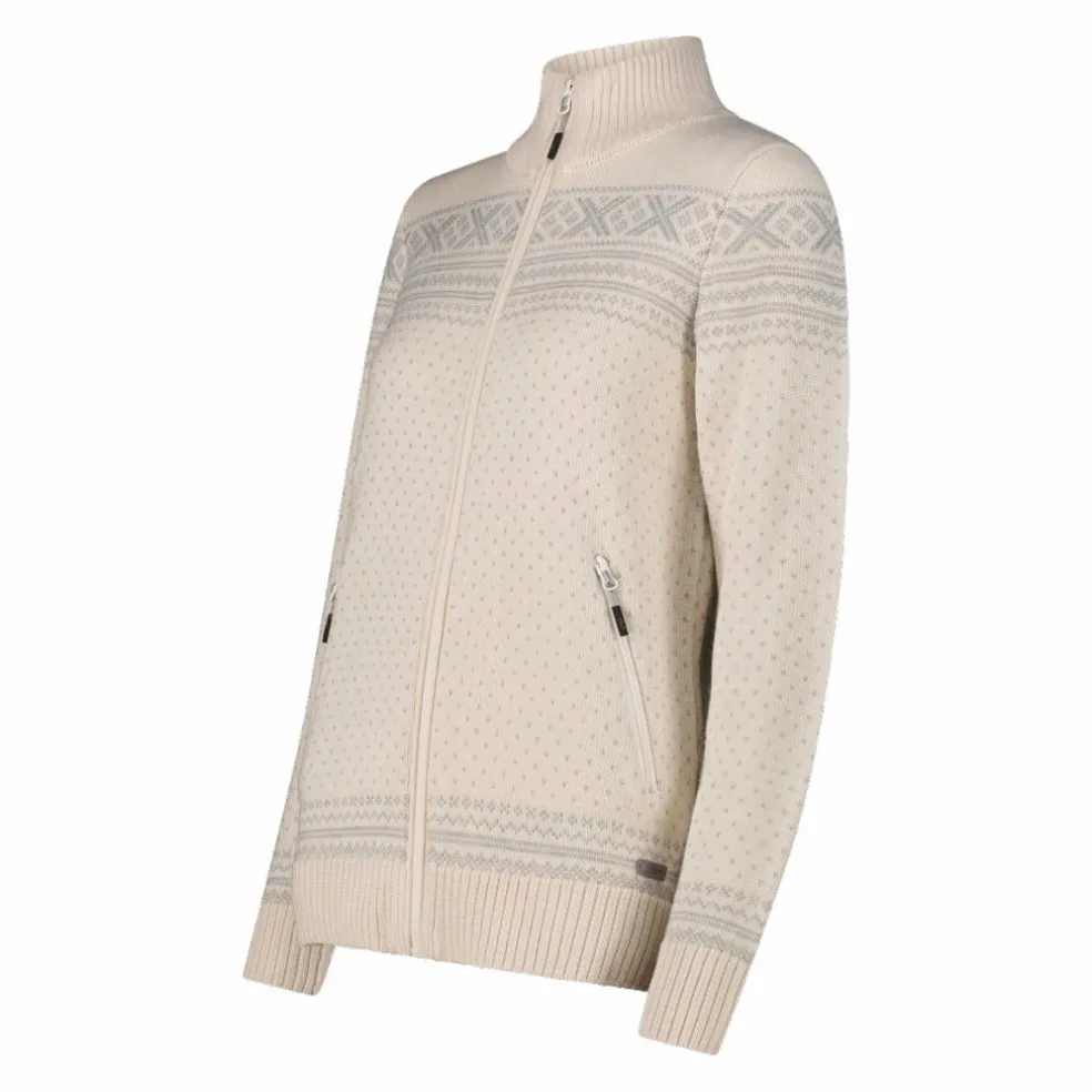 Damenjacke mit Reißverschluss aus Wooltech