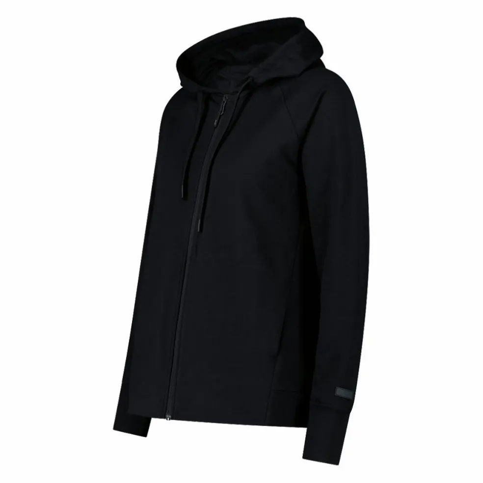 Damen-Kapuzenjacke aus French Terry