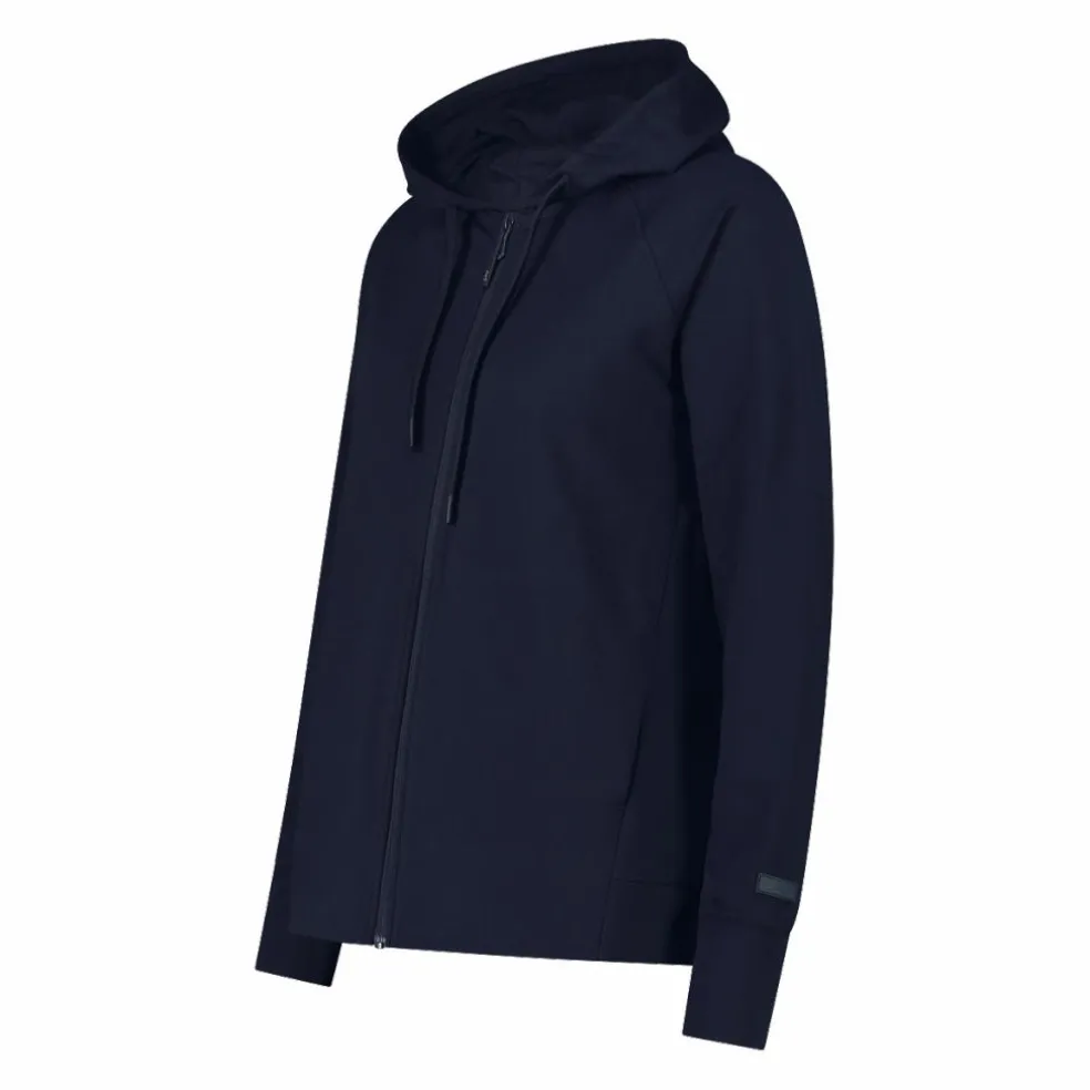 Damen-Kapuzenjacke aus French Terry