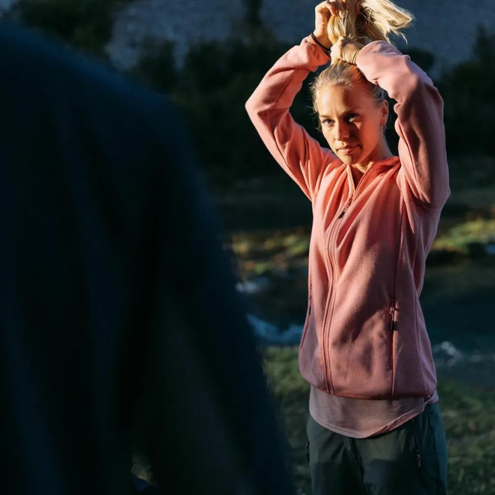 Damen-Knit-Tech-Fleece