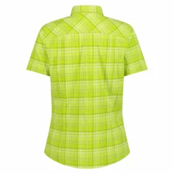 Damen-Kurzarmhemd mit Karomuster