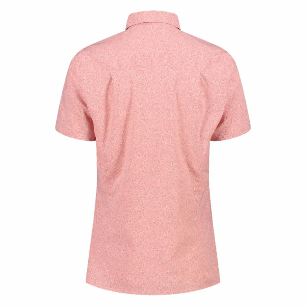 Damen-Kurzarm-shirt mit floralem Muster