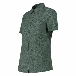 Damen-Kurzarm-shirt mit floralem Muster