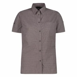 Damen-Kurzarm-shirt mit floralem Muster