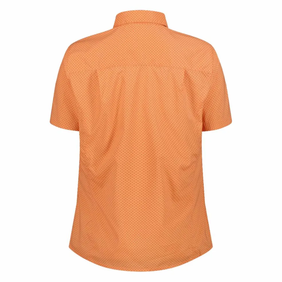 Damen-Kurzarm-shirt mit floralem Muster