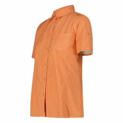 Damen-Kurzarm-shirt mit floralem Muster