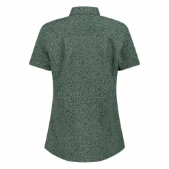Damen-Kurzarm-shirt mit floralem Muster