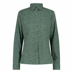 Damen-Langarm-shirt mit floralem Muster