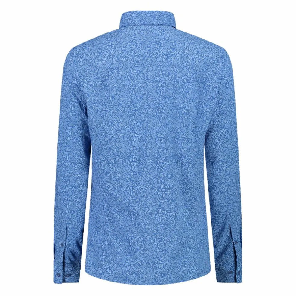 Damen-Langarm-shirt mit floralem Muster