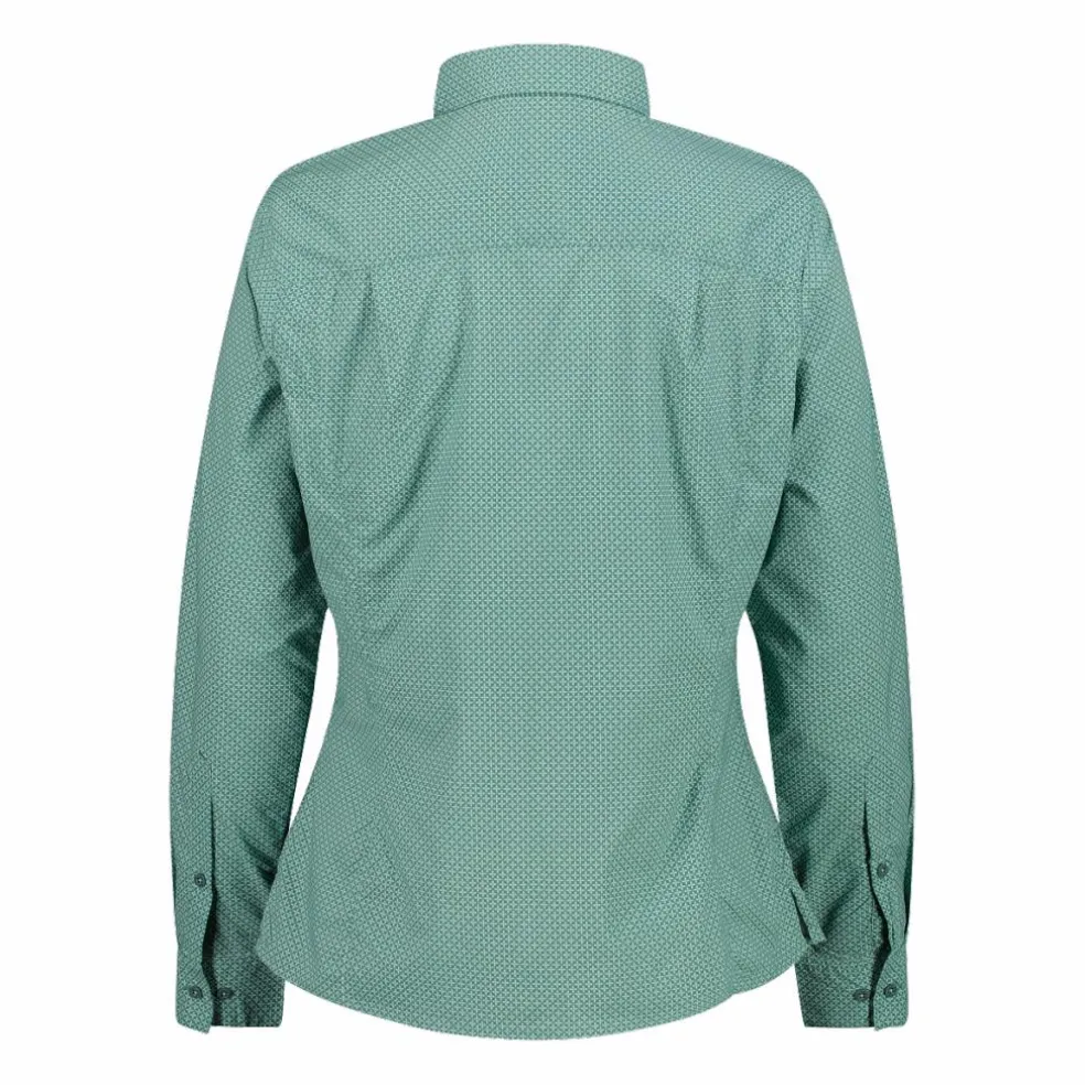 Damen-Langarm-shirt mit floralem Muster