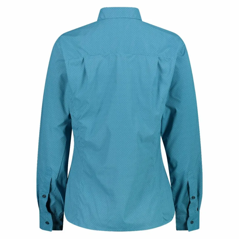 Damen-Langarm-shirt mit floralem Muster