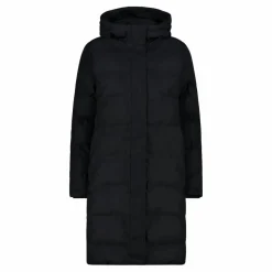 Damenmantel mit fester Kapuze