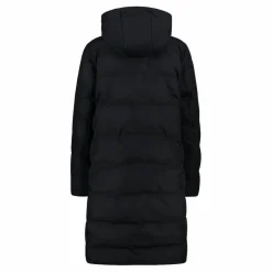 Damenmantel mit fester Kapuze