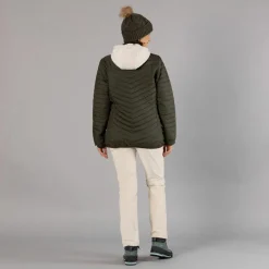 Damenmantel mit Kapuze und abnehmbarem Innenfutter