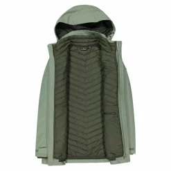 Damenmantel mit Kapuze und abnehmbarem Innenfutter