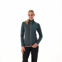 Damen-Merino-Fleecejacke Unlimitech mit Reißverschluss