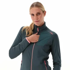Damen-Merino-Fleecejacke Unlimitech mit Reißverschluss