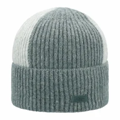 Damenmütze aus Rippstrick