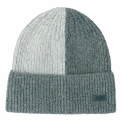 Damenmütze aus Rippstrick