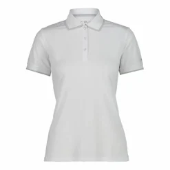Damen-Poloshirt aus Stretch-Piqué