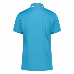 Damen-Poloshirt aus Stretch-Piqué