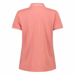 Damen-Poloshirt aus Stretch-Piqué