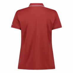 Damen-Poloshirt aus Stretch-Piqué