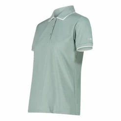 Damen-Poloshirt aus Stretch-Piqué