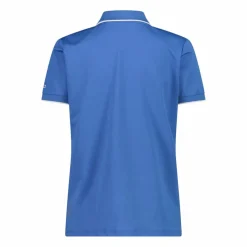 Damen-Poloshirt aus Stretch-Piqué