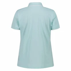 Damen-Poloshirt aus Stretch-Piqué