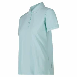Damen-Poloshirt aus Stretch-Piqué