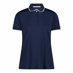 Damen-Poloshirt aus Stretch-Piqué