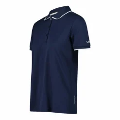 Damen-Poloshirt aus Stretch-Piqué