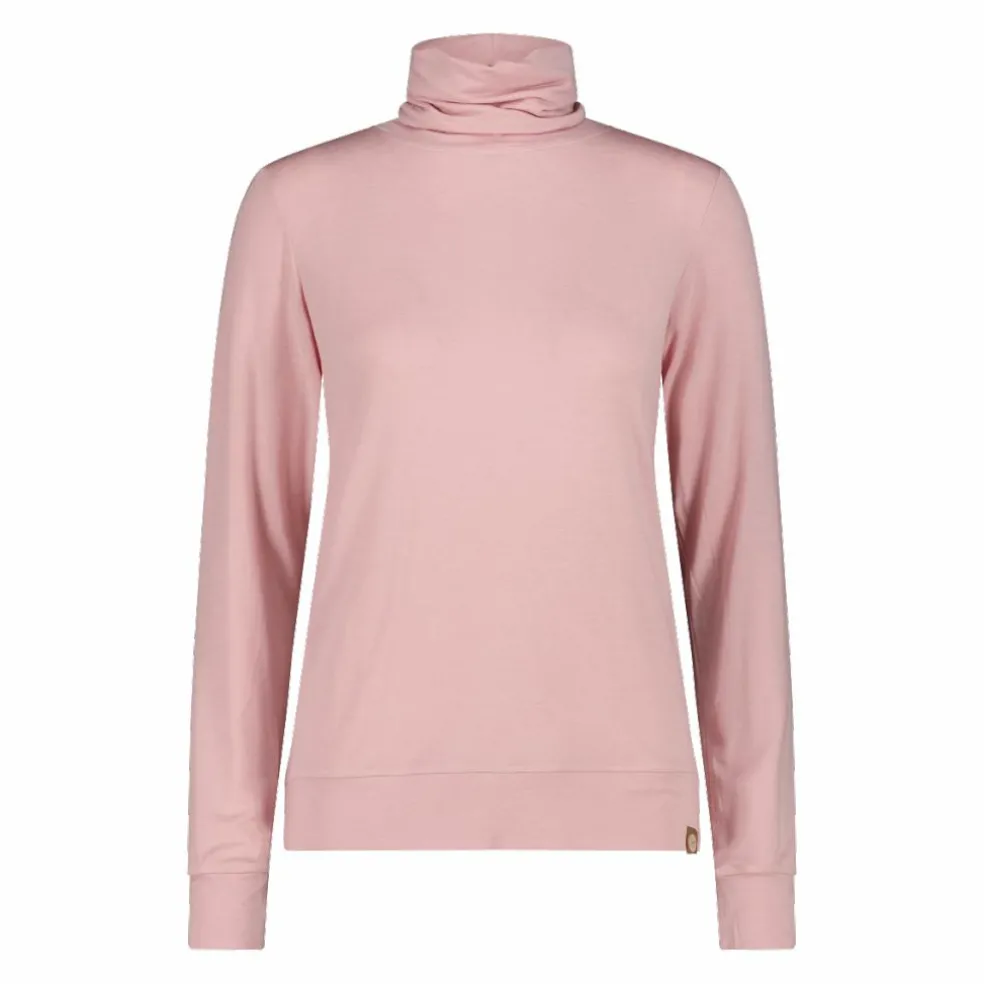 Damenpullover mit Rollkragen aus Light Tencel Merino