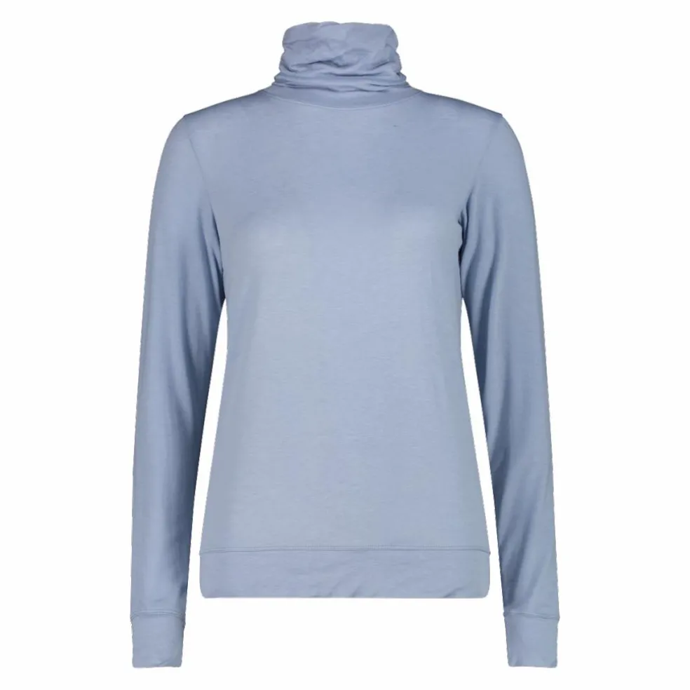 Damenpullover mit Rollkragen aus Light Tencel Merino