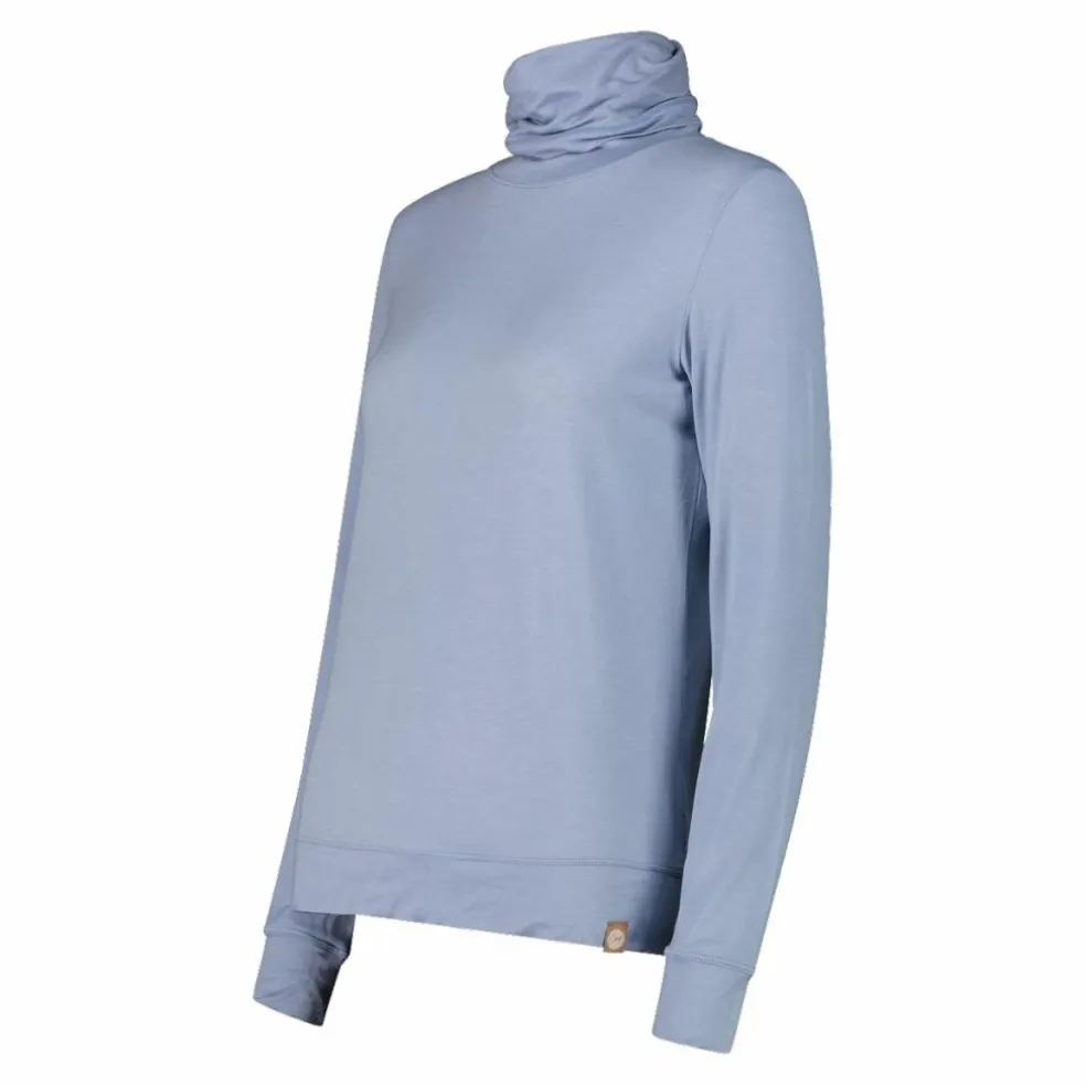 Damenpullover mit Rollkragen aus Light Tencel Merino