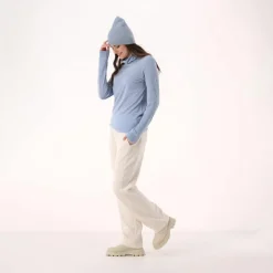 Damenpullover mit Rollkragen aus Light Tencel Merino