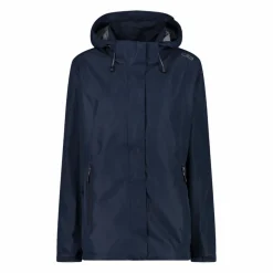 Damen-Regenjacke mit abnehmbarer Kapuze