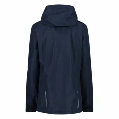 Damen-Regenjacke mit abnehmbarer Kapuze
