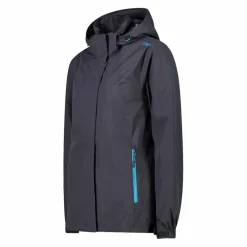 Damen-Regenjacke mit abnehmbarer Kapuze