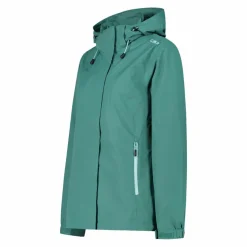 Damen-Regenjacke mit abnehmbarer Kapuze