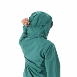 Damen-Regenjacke mit abnehmbarer Kapuze