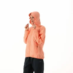 Damen-Ripstopjacke Packable Microcheck